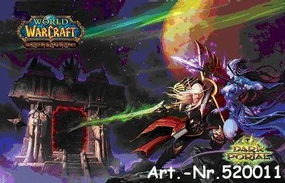 Upper Deck WoW - Through The Dark Portal Playmat 1 Upper Deck WoW - Through The Dark Portal Playmat