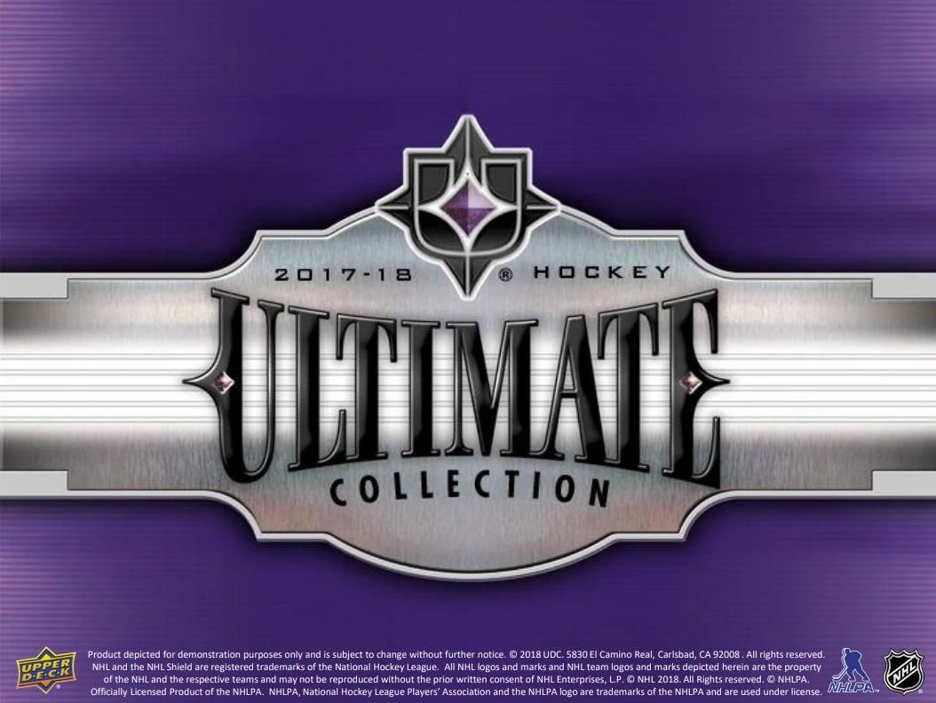 Upper Deck 2017-2018 NHL Ultimate Collection - Hockey Display 1 Upper Deck 2017-2018 NHL Ultimate Collection - Hockey Display