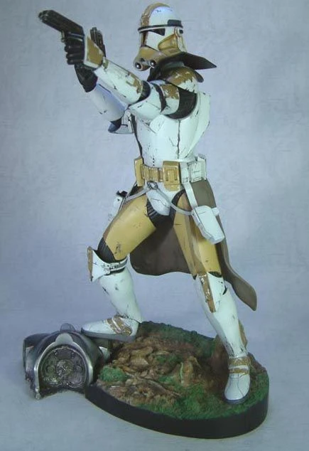 Kotobukiya Star Wars Clone Trooper Commander Bly Vinyl Kit 1 Kotobukiya Star Wars Clone Trooper Commander Bly Vinyl Kit