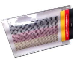 Diverse Strassaufbügler Deutschland-Fahne