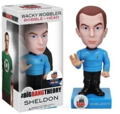 FUNKO Big Bang Theory - Star Trek Sheldon Bobble-Head Figur
