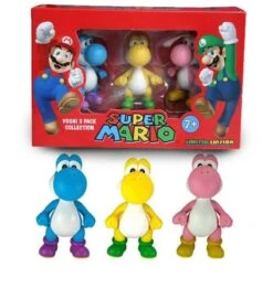 Diverse Nintendo Super Mario - Yoshi Deluxe Figuren 3-Pack