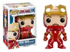 FUNKO POP! - Captain America CW - Iron Man (Unmasked) Figur