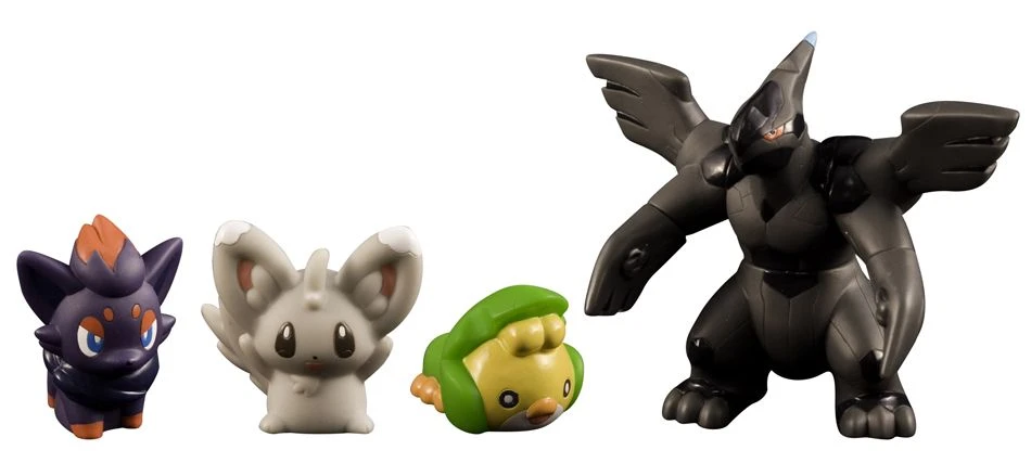 Pokémon Black & White 4-Sammelfiguren Set (Set Z) 1 Pokémon Black & White 4-Sammelfiguren Set (Set Z)