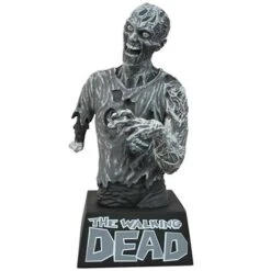 Diamond Select The Walking Dead B/W Zombie Bust Bank (Spardose)