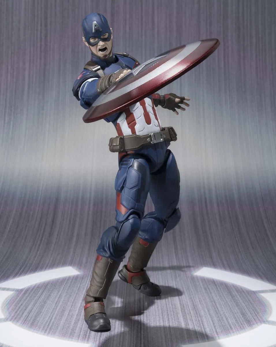 Avengers: Age Of Ultron - Captain America Figuarts Figur 4 Avengers: Age Of Ultron - Captain America Figuarts Figur - Image 4